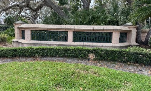 Entryway Fence