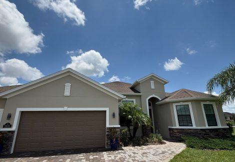 Painting on a Perfect Day in Viera