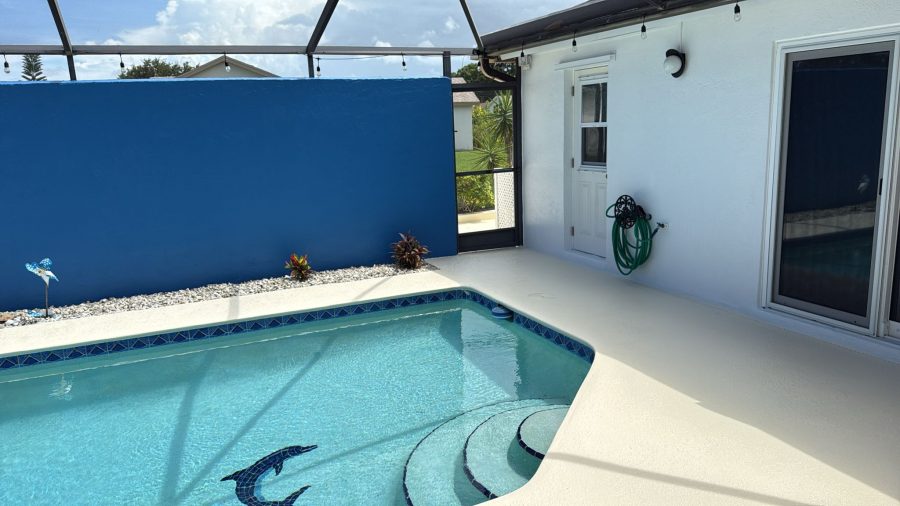 pool deck and accent wall Preview Image 1