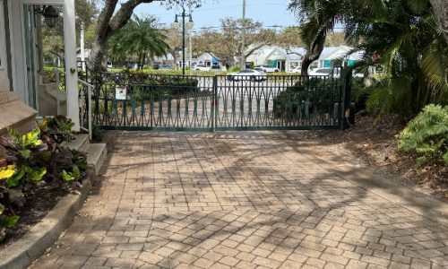 Wrought Iron Gate