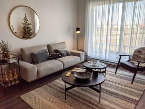 rental property living room