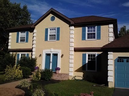 Exterior painting by CertaPro house painters in West Windsor and Plainsboro