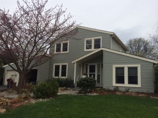 Exterior painting by CertaPro house painters in Pennington, NJ