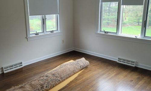Bed Room Fully Painted Including Baseboards & Moldings