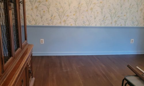 Dining Room Painted
