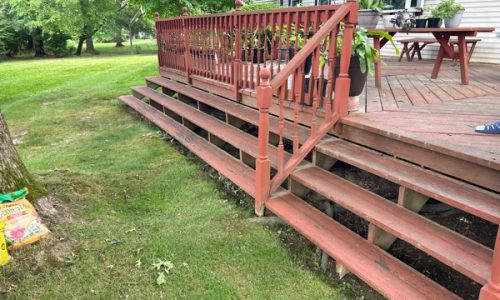 Front of the Deck (Before)