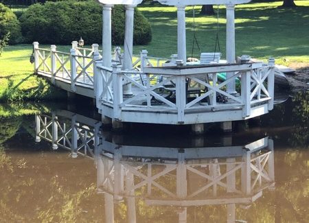 Before photo of Gazebo in exterior project in Trenton, NJ