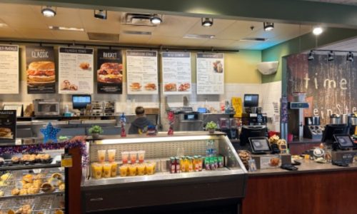Bagel Franchise Order Area