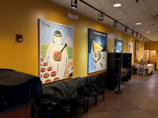 Bagel Franchise Dining Area (After)