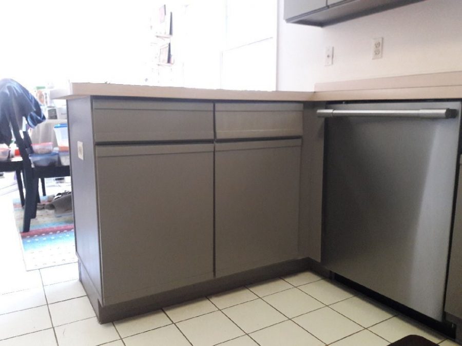 Interior kitchen cabinet painting - CertaPro house painters in Skillman, NJ