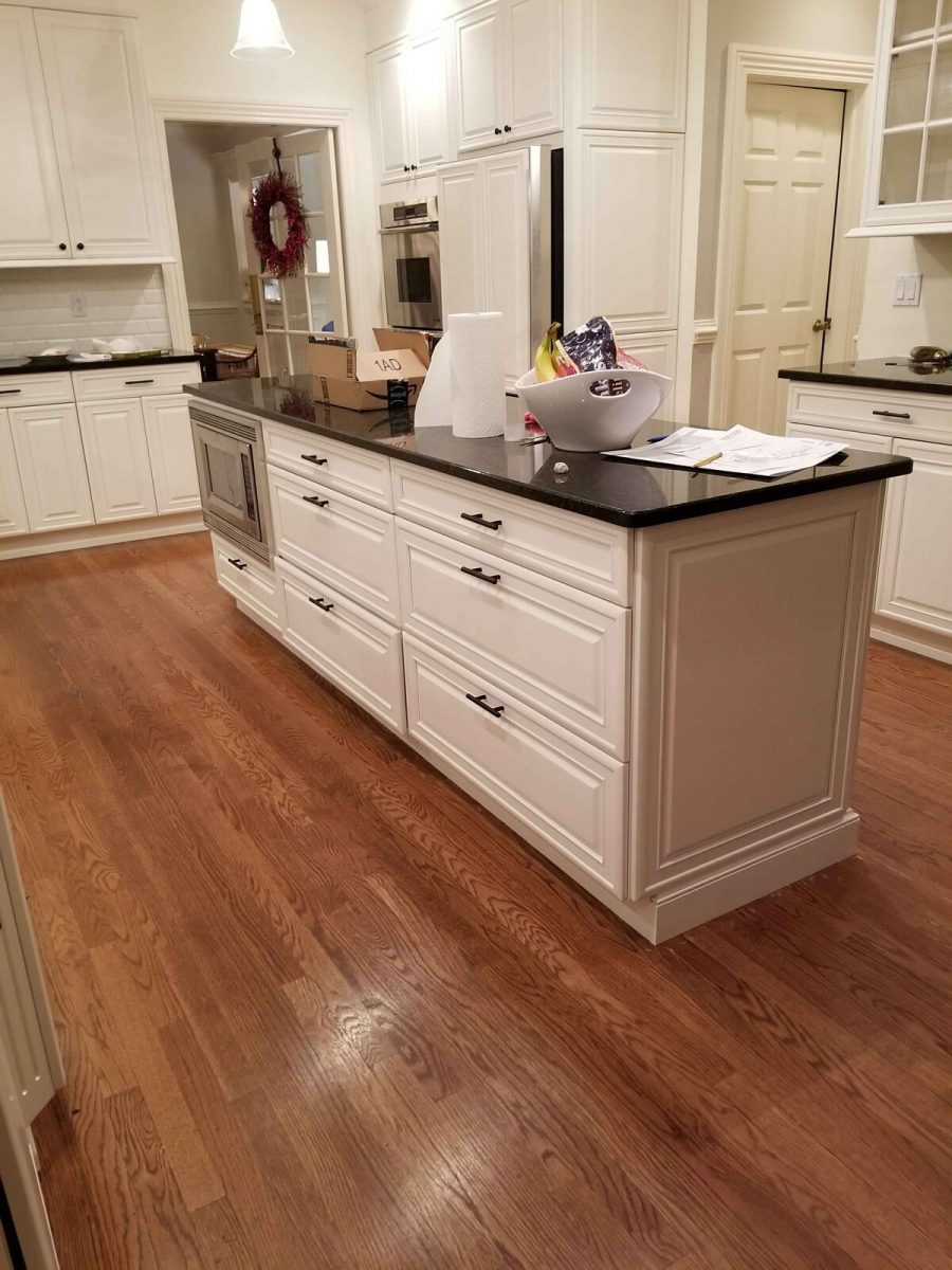 Interior kitchen cabinet painting - CertaPro Painters in Hopewell, NJ