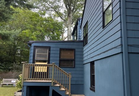 Rear Of Home Exterior (After)