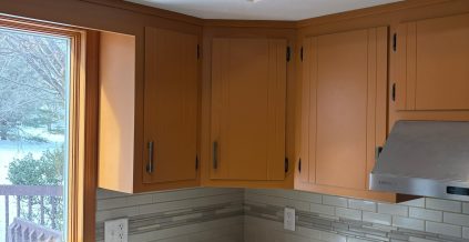 Cabinet Painting Project