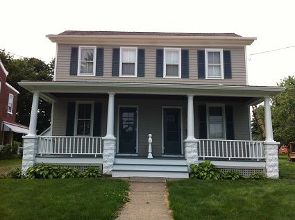 Exterior painting by CertaPro house painters in Hopewell, NJ