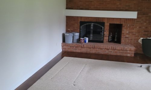 Living Room Freshly Painted