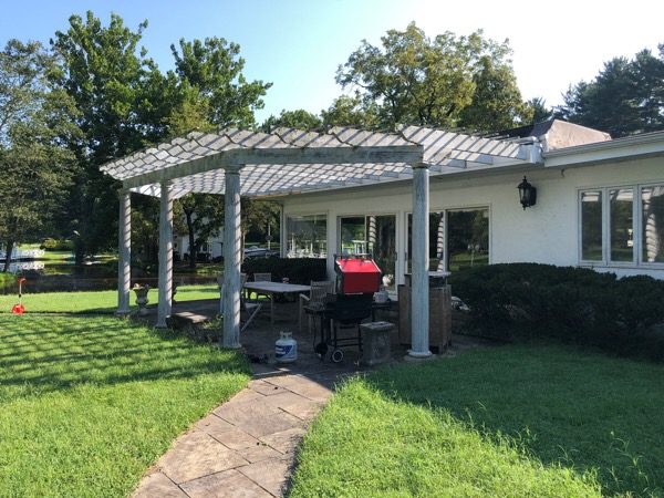 Before photo of patio in Trenton NJ Preview Image 2