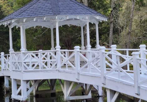 After photo of gazebo in Trenton, NJ