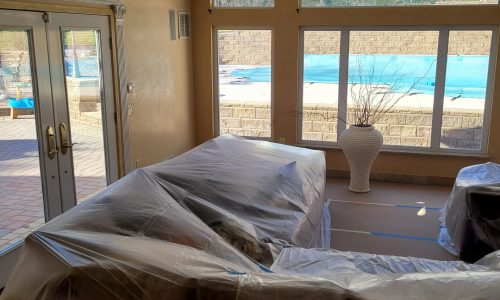 Prepping Furniture w/ Proper Coverage