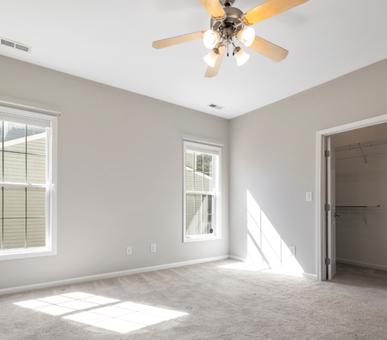 Residential Bedroom Freshly Painted
