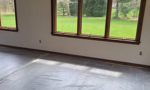 Sunroom Painting Prep