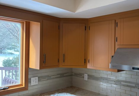 Cabinet Painting Project