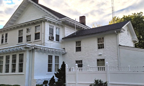 Stucco White Painting Project