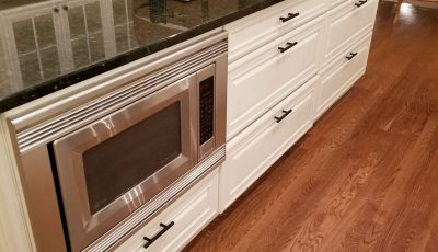 Interior cabinet painting by CertaPro house painters in Hopewell, NJ