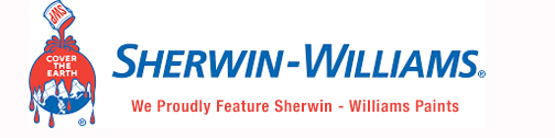 we proudly feature sherwin williams paints