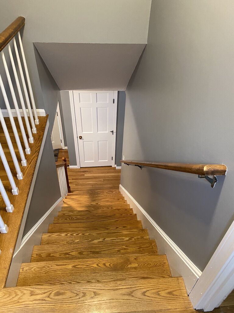 Stairs Before & After in MA After