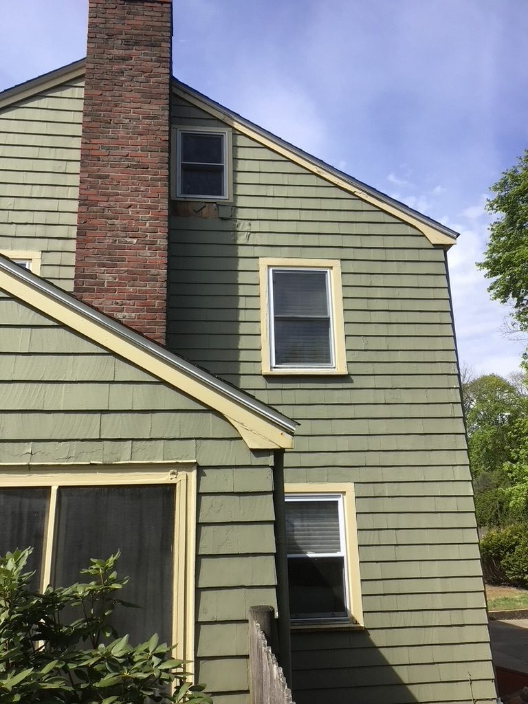 Green Exterior Paint Before Preview Image 2