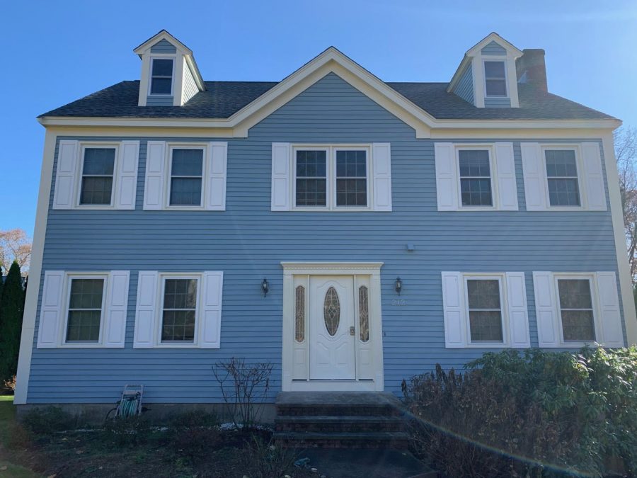 Wayland Exterior Blue Home