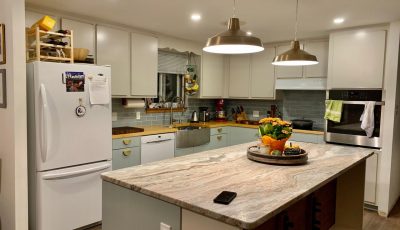 Dramatic Kitchen Cabinet Repaint in MA