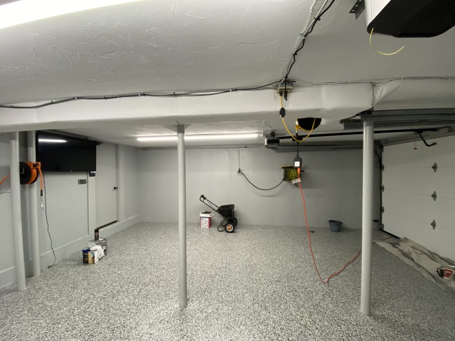 garage with newly painted interior walls Preview Image 2