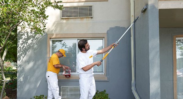 Exterior Painting: Sprayers vs. Rollers & Brushes