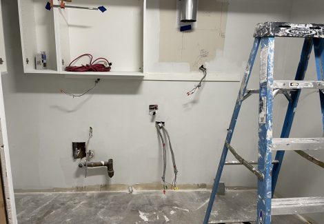 Commercial Kitchen Repair & Painting Project
