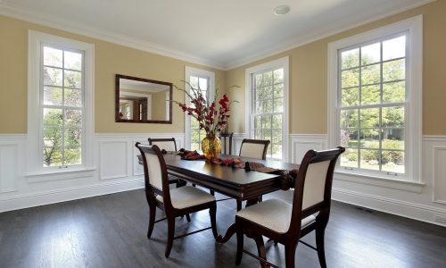 Yellow Dining Room Painting