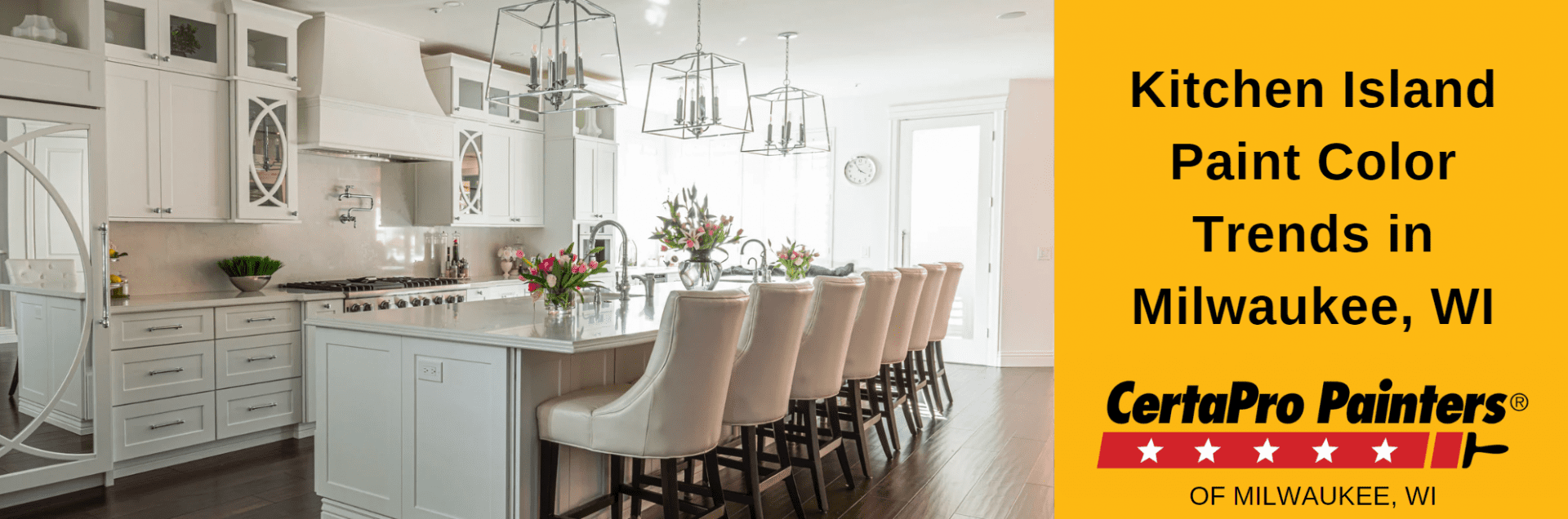 Kitchen Island Paint Color Trends in Milwaukee, WI Milwaukee