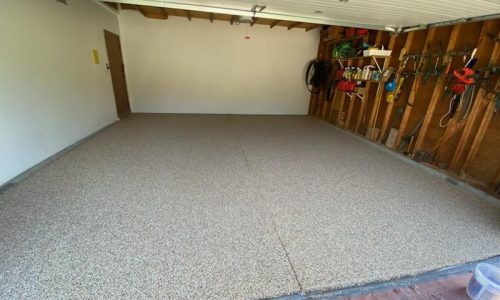 Residential Garage New Floor