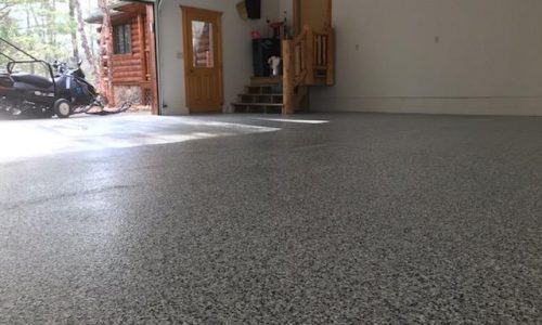 Garage Polyurea Floor Install