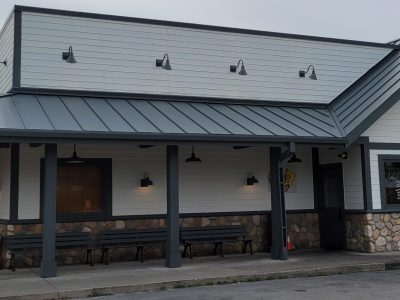 Restaurant Exterior Painted