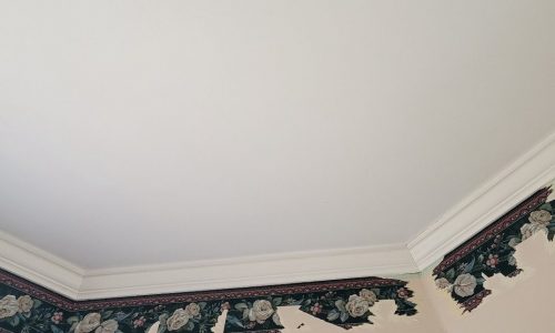 Wallpaper Removal Case Study Before Photo