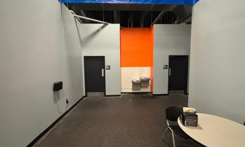 Skyzone After Image Bathroom Hallway