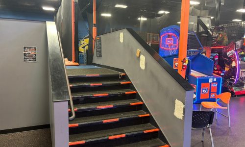 Skyzone Before Image Stairs