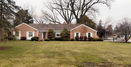 Exterior White Trim Painting