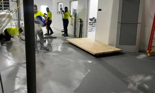 Commercial Flooring Project at McCarty Farms