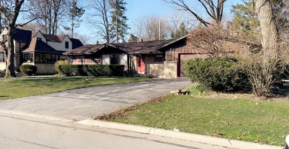 Home with Red Highlights