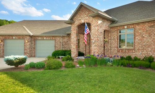 Brick House Painting Project