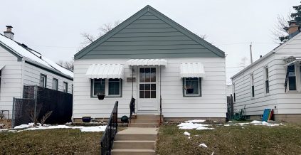 White Siding Exterior