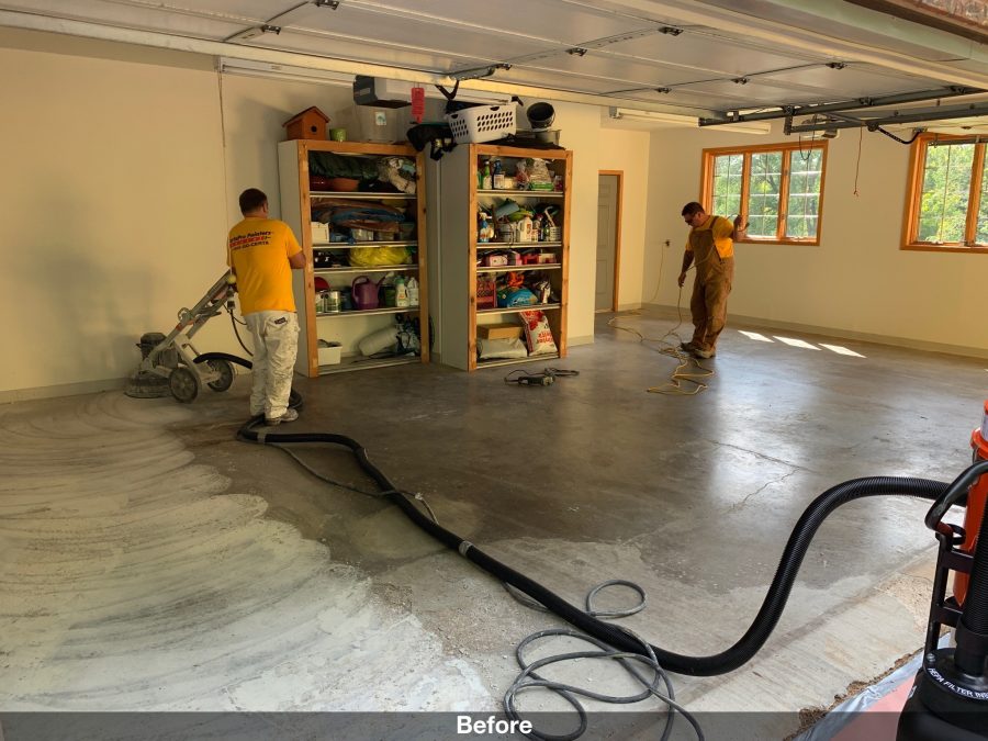 Working on garage floor sections Preview Image 13