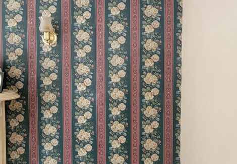Wallpaper Removal Case Study Before Photo